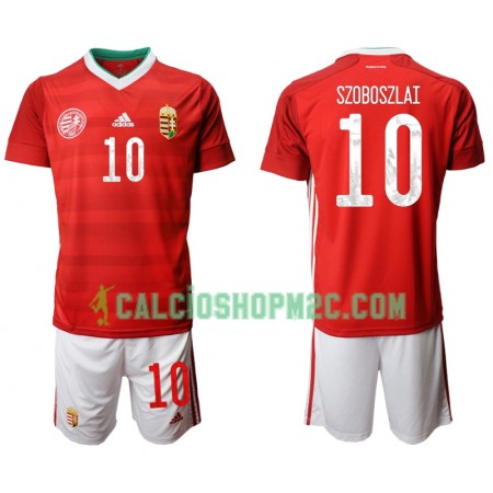 Ungheria SZOBOSZLAI 10 Bambino Maglia Prima 2020 Manica Corta (+ Pantaloncini)